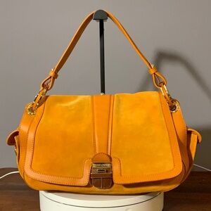 Jimmy Choo Suede Slouchy Bag